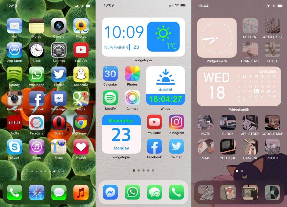 手机图标布局苹果版苹果手机桌面图标布局